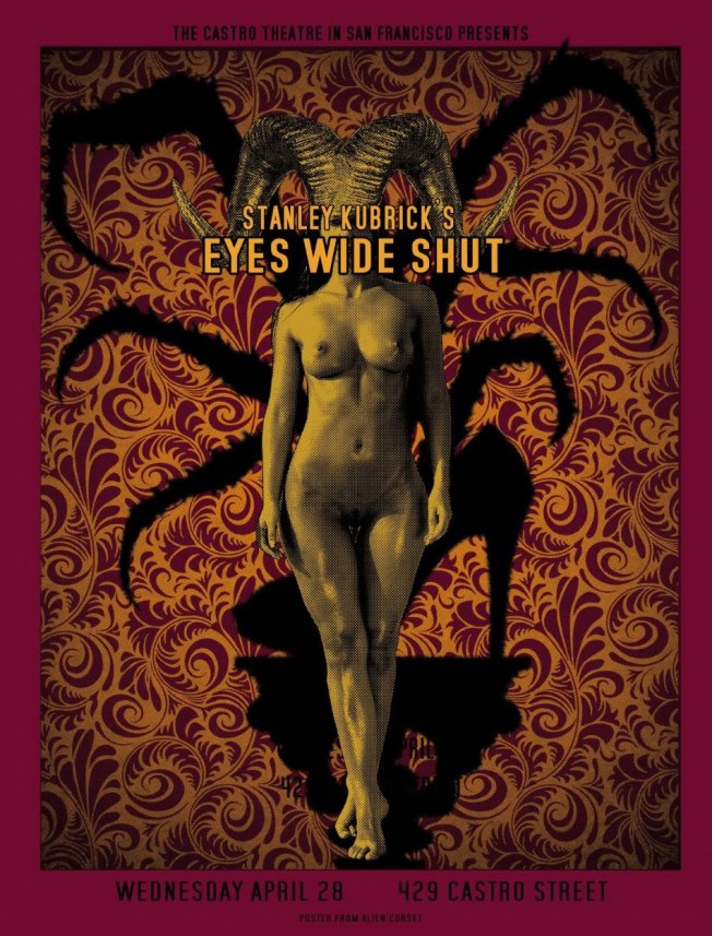 Stanley Kubrick's Eyes wide shut Poster